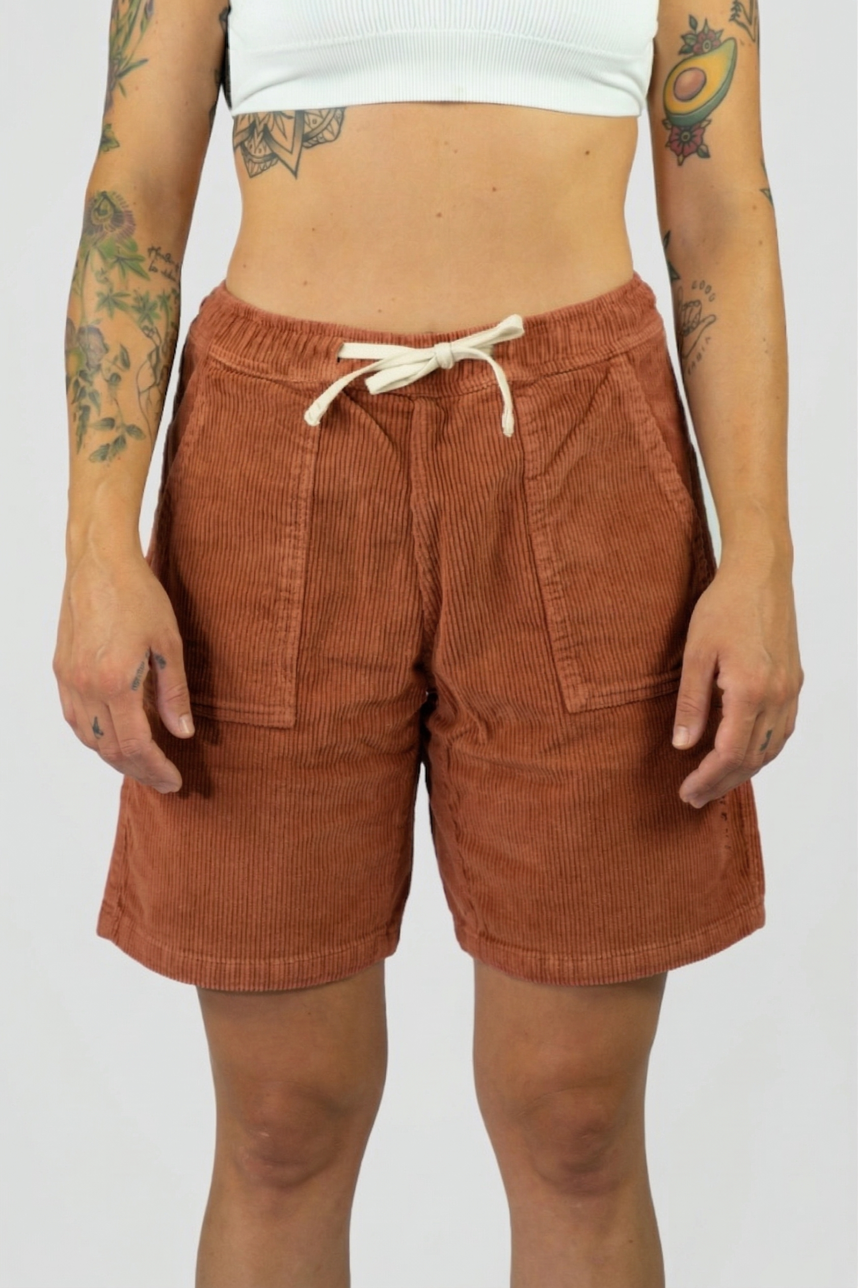 Women's Crag Short Climbing and Trekking Pants Russet