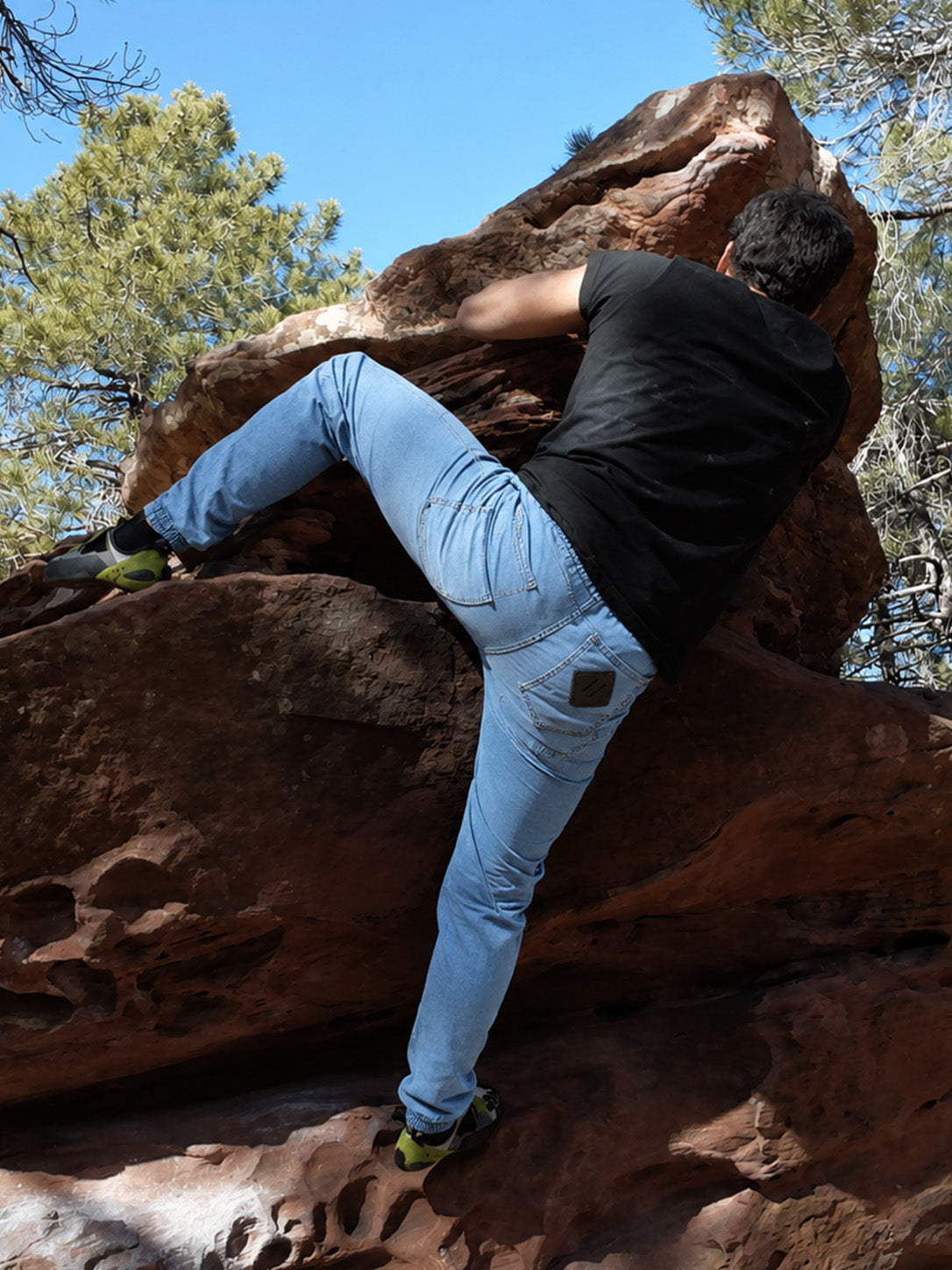 Pantalone Arrampicata Dyno Jeans Bleach Uomo