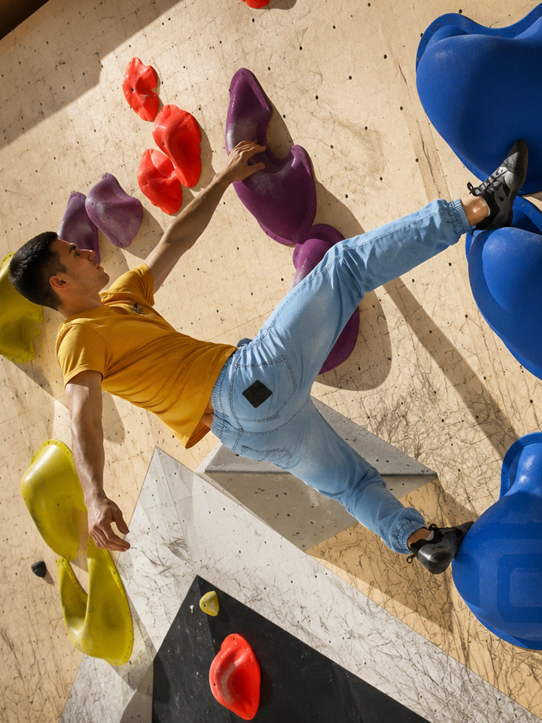 Pantalone Arrampicata Dyno Jeans Ice Uomo