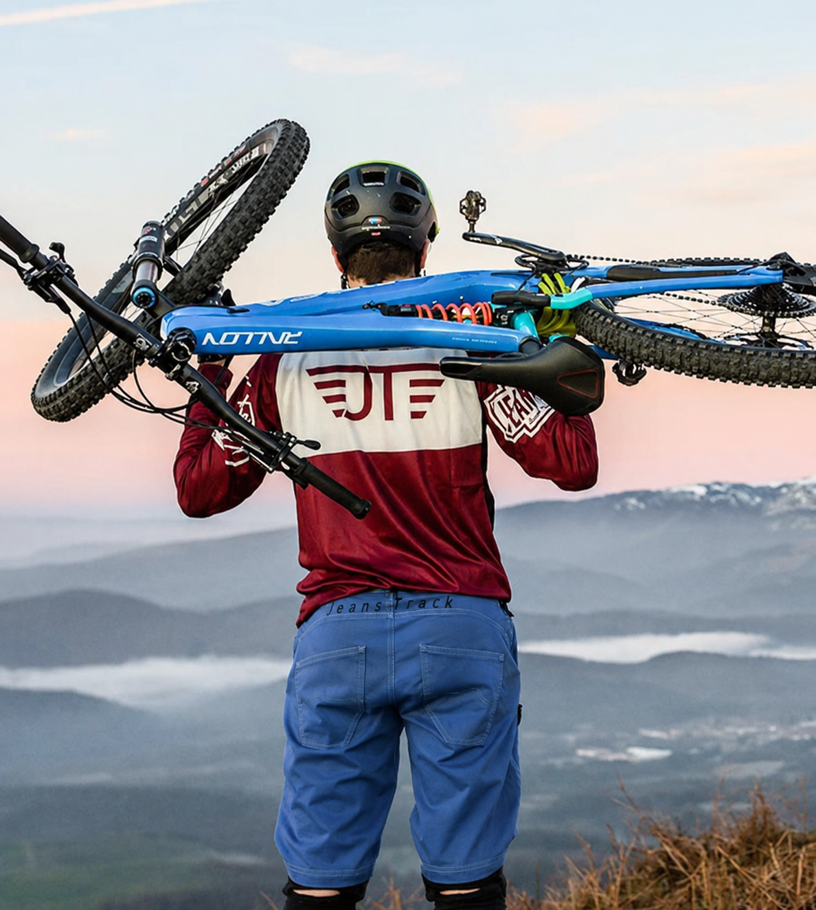 Pantalón Mountain Bike (MTB) Heras Navy
