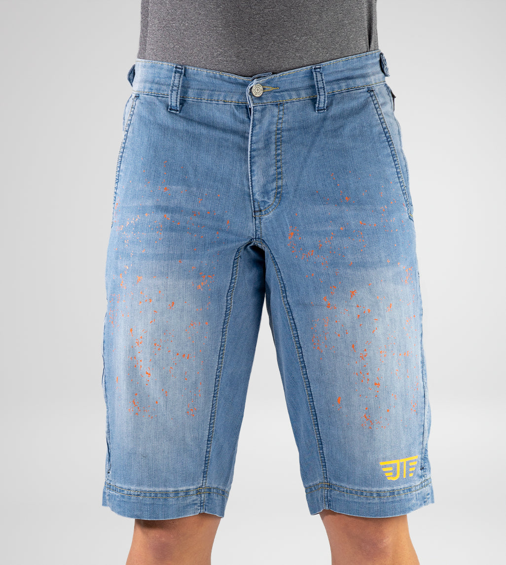 Pantalón Mountain Bike (MTB) Heras Jeans Fluor