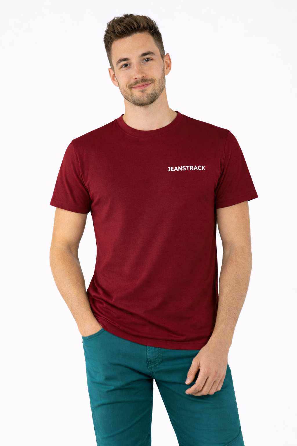 Kletter-T-Shirt Grip Wine Unisex