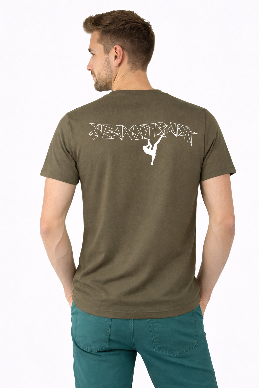 T-Shirt Klettern Grip Khaki Unisex