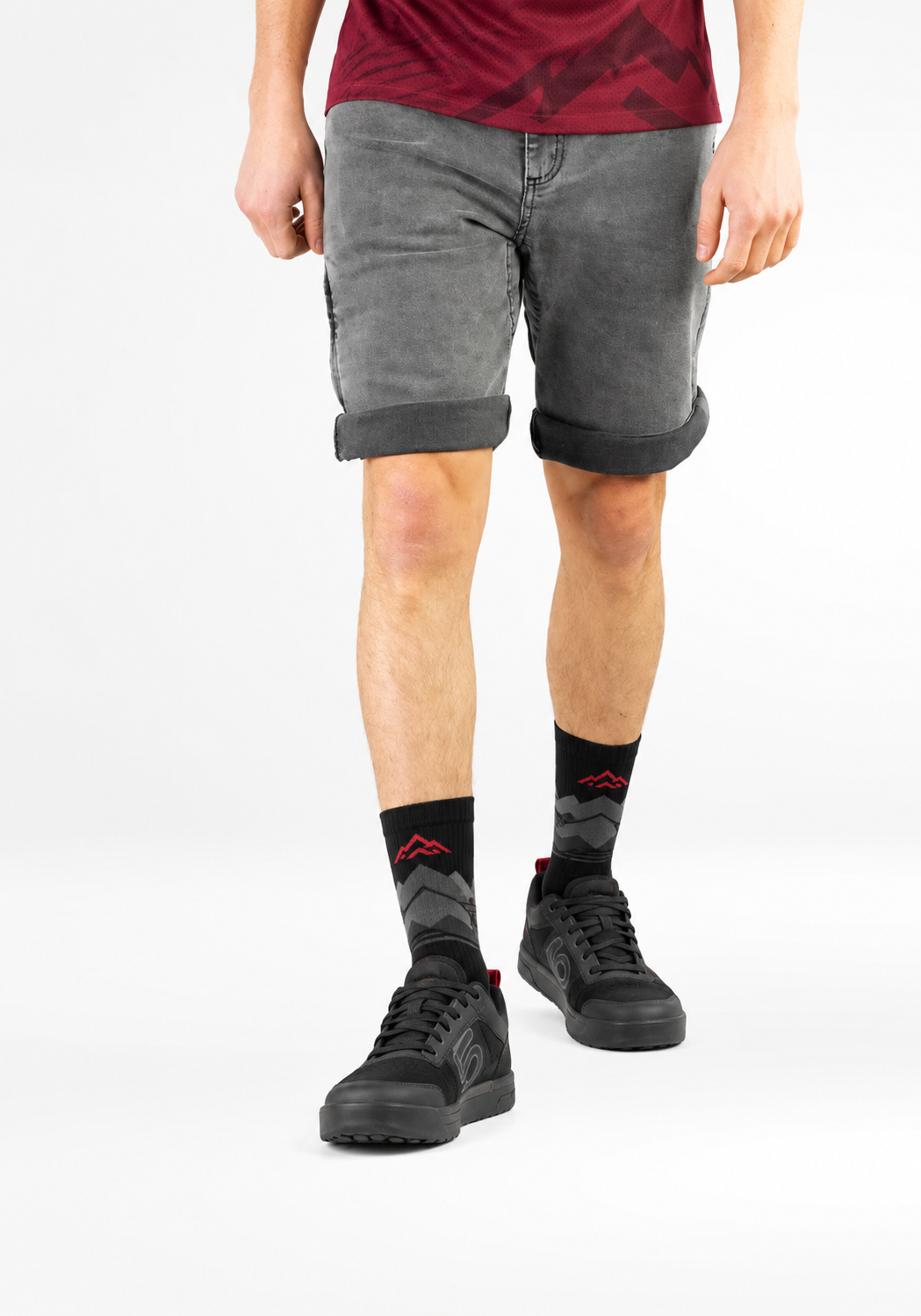 Gante Jeans Grey Men's Urban Cycling Trousers