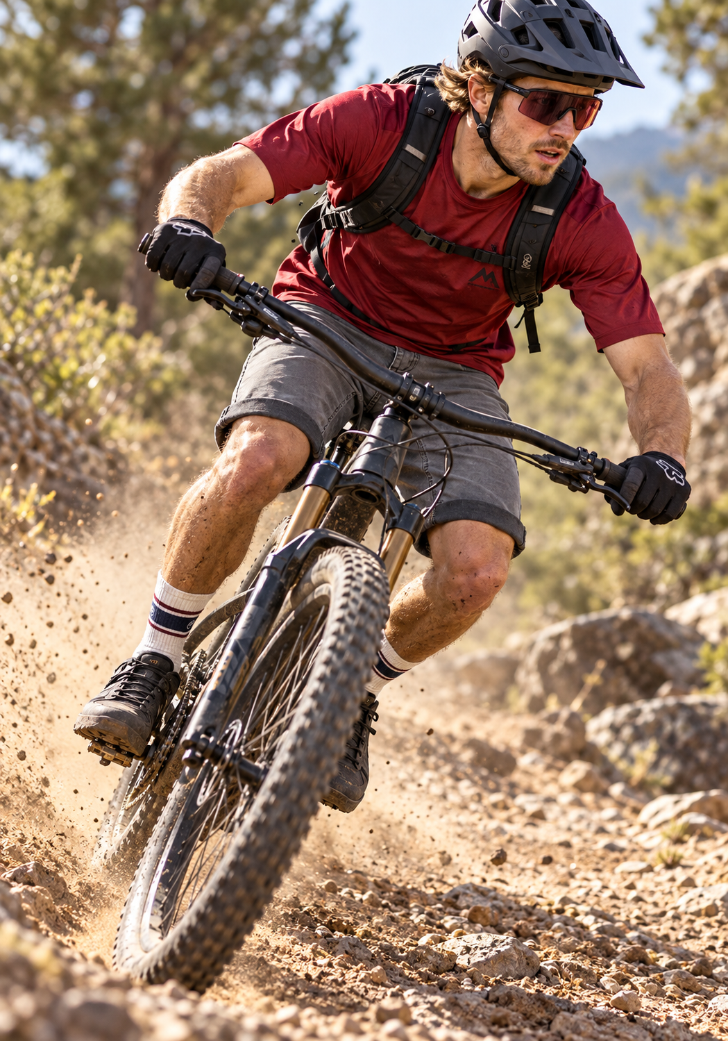 Pantalón Ciclismo Gante Jeans Grey Hombre