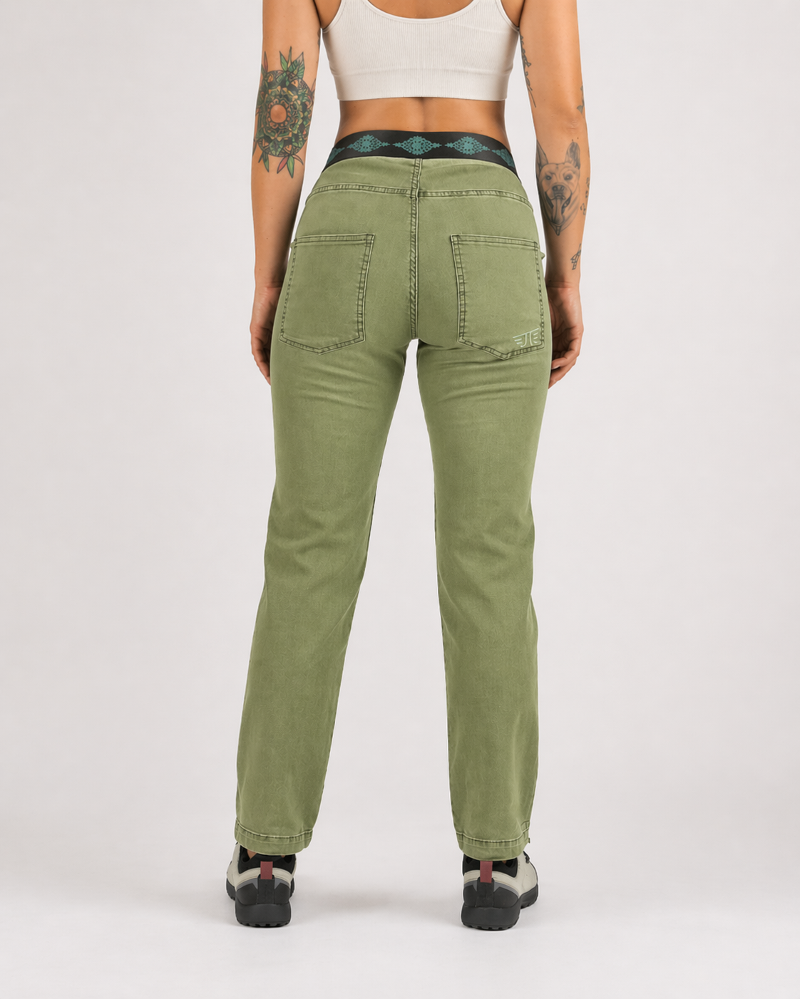 Pantalón Escalada - Trekking Tarya Khaki Mujer