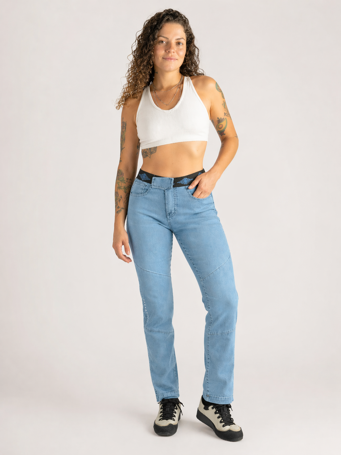 Tarya Jeans Bleach women's climbing and trekking pants