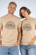 Camiseta Escalada y Trekking Alpine Creme Unisex