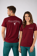 Camiseta Escalada Grip Wine Unisex