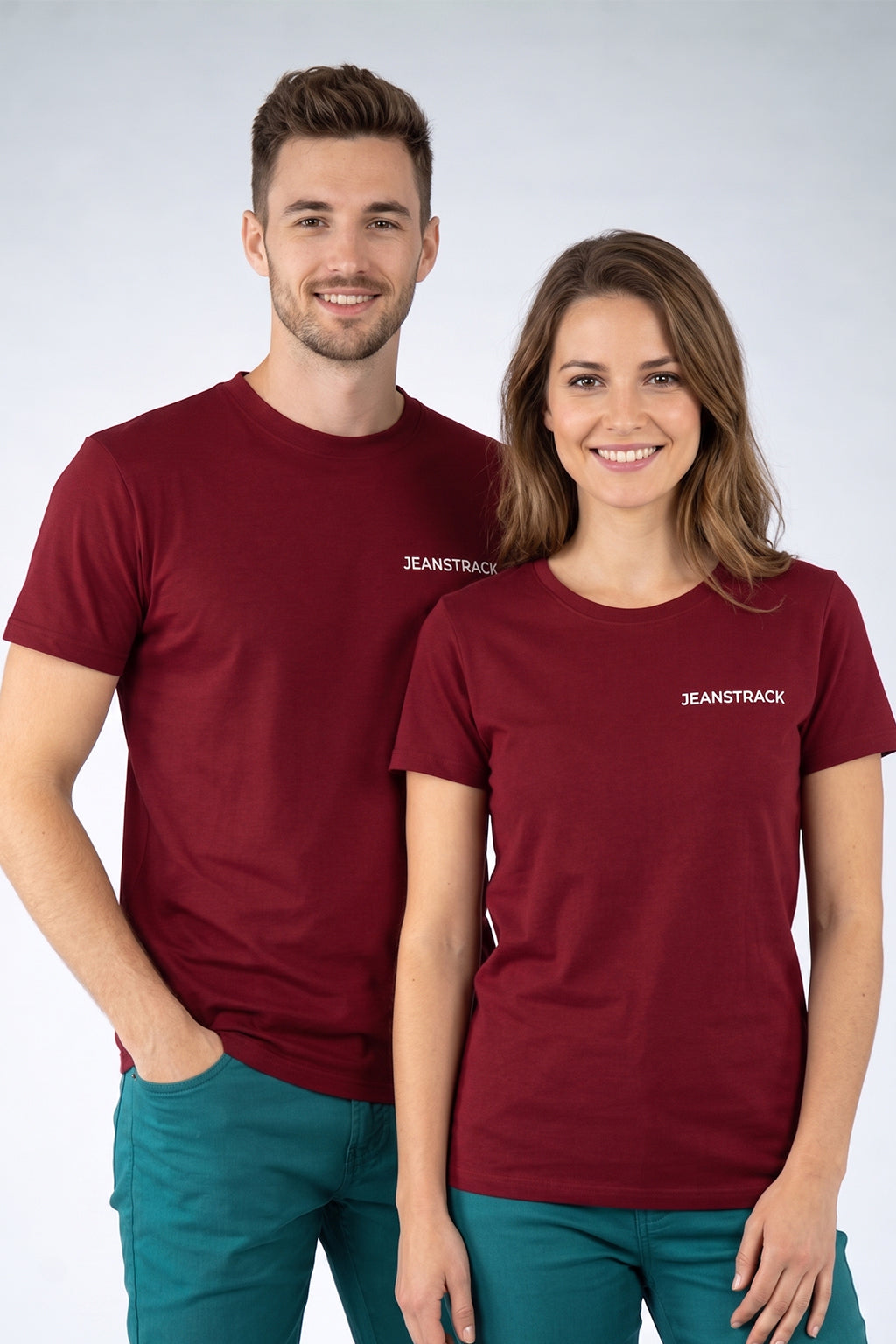 Kletter-T-Shirt Grip Wine Unisex