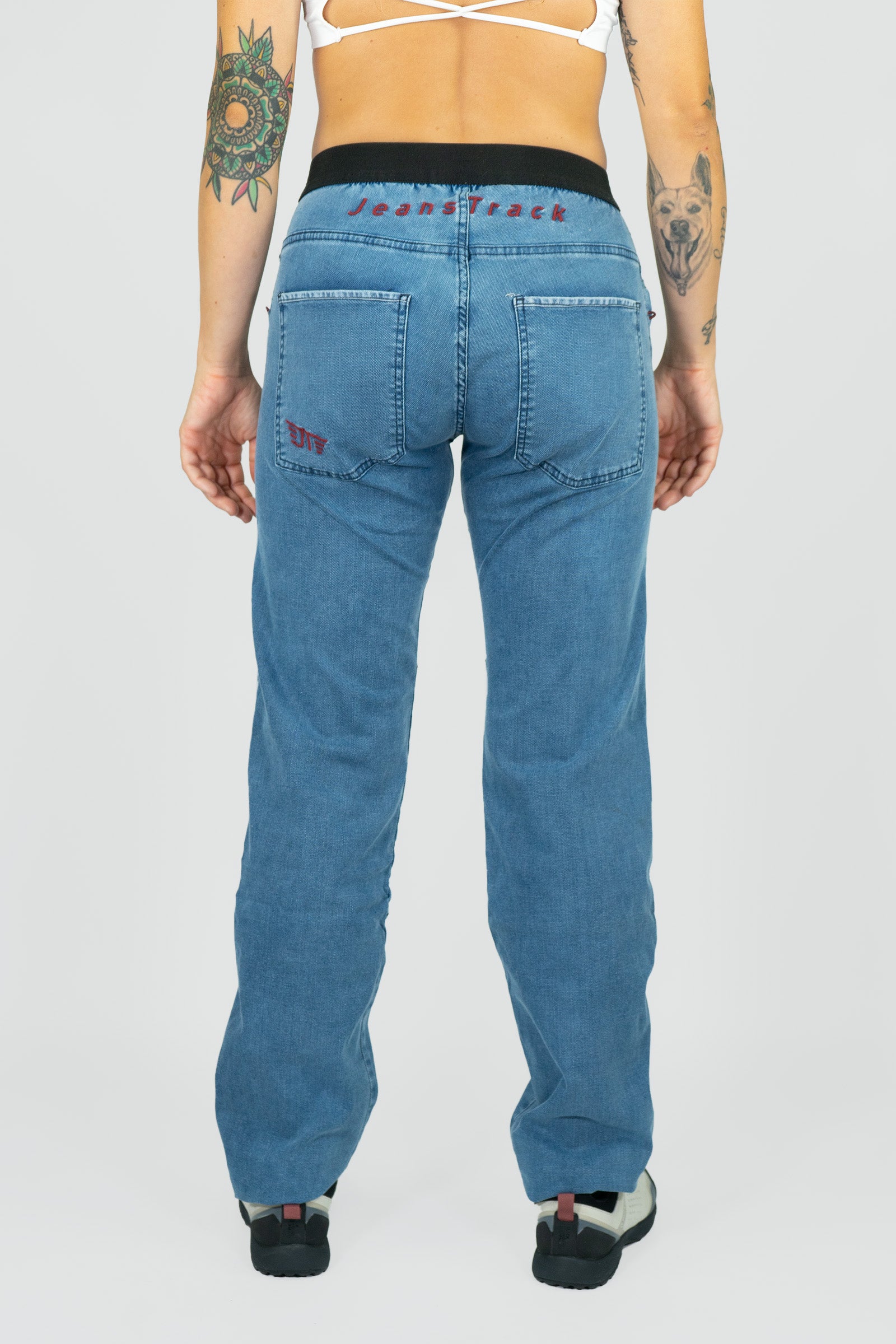 Pantalón Escalada - Trekking Turia ECO Jeans Sky Mujer